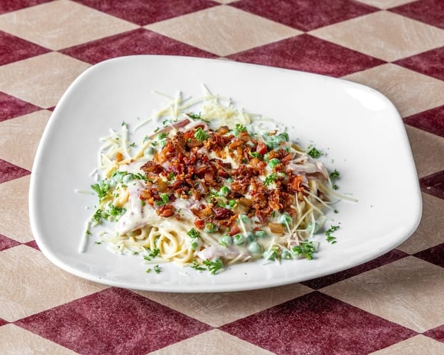 Spaghetti Carbonara.