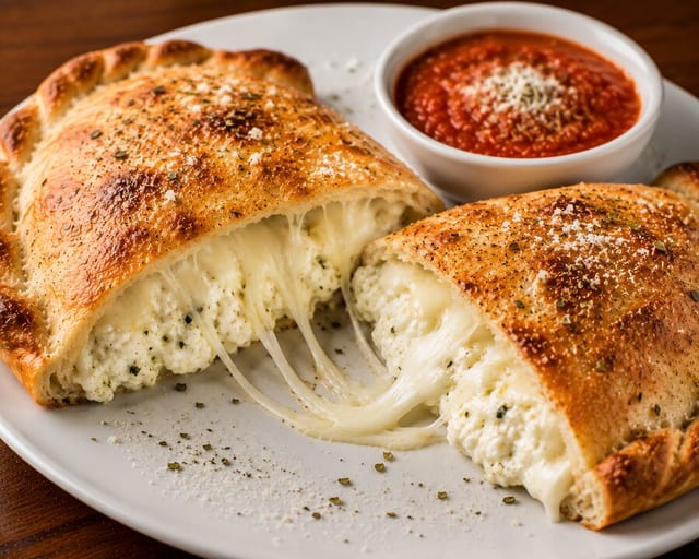 Build My Own Calzone | Cheese Calzone.