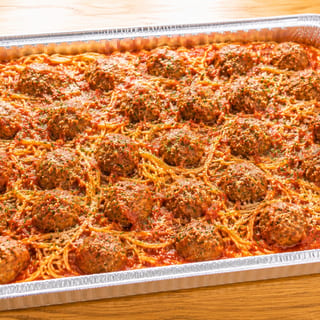 Spaghetti Meatballs Red Sauce
