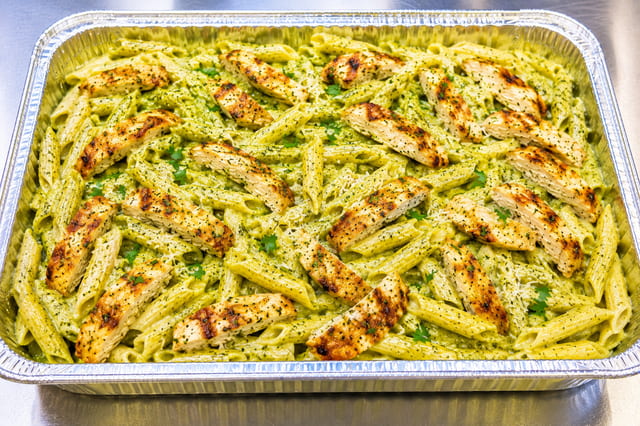 Penne Grilled Chicken Pesto.