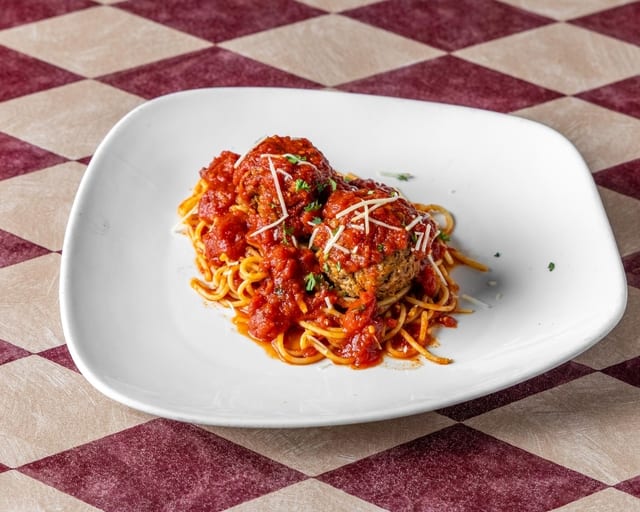 Spaghetti Meatballs.