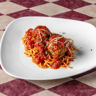 Spaghetti Meatballs (Halal)