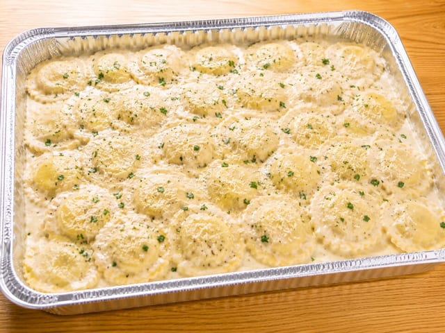 Ravioli al Formaggio.