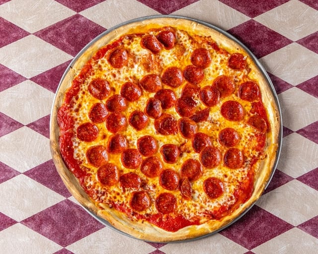 Halal Pepperoni Pizza 14″.